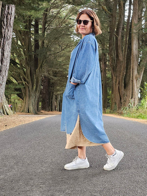 Della Denim Duster