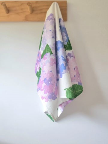 Hydrangea Tea Towel